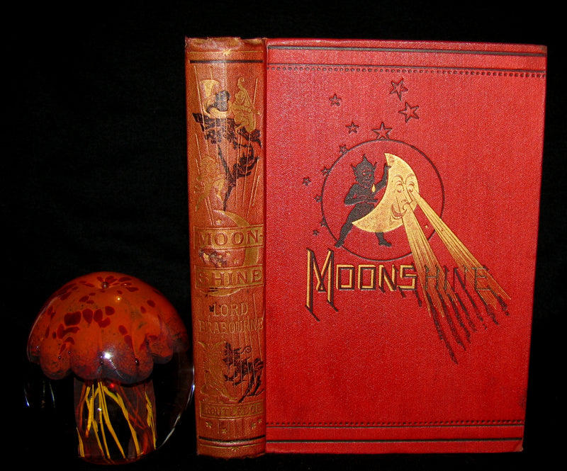 1882 Scare Book - Moonshine Fairy Stories Illustrated by William Brunton. First Edition.