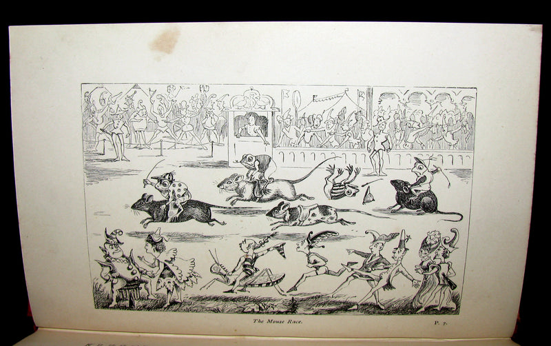 1882 Scare Book - Moonshine Fairy Stories Illustrated by William Brunton. First Edition.