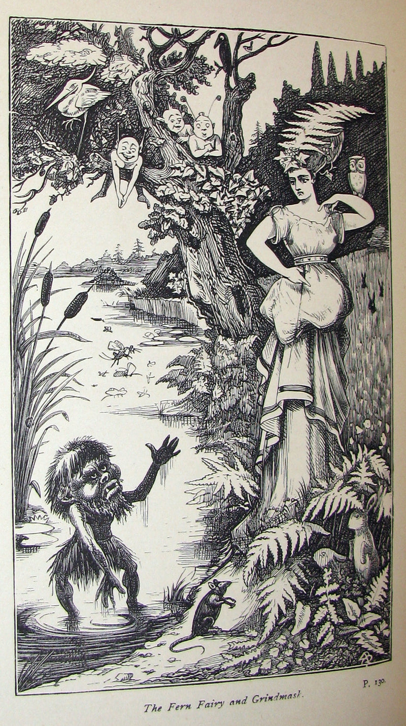 1882 Scare Book - Moonshine Fairy Stories Illustrated by William Brunton. First Edition.