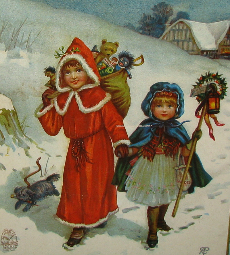 1912 Scarce Illustrated Book - Nister's Holiday Annual, 23rd Year of Publication