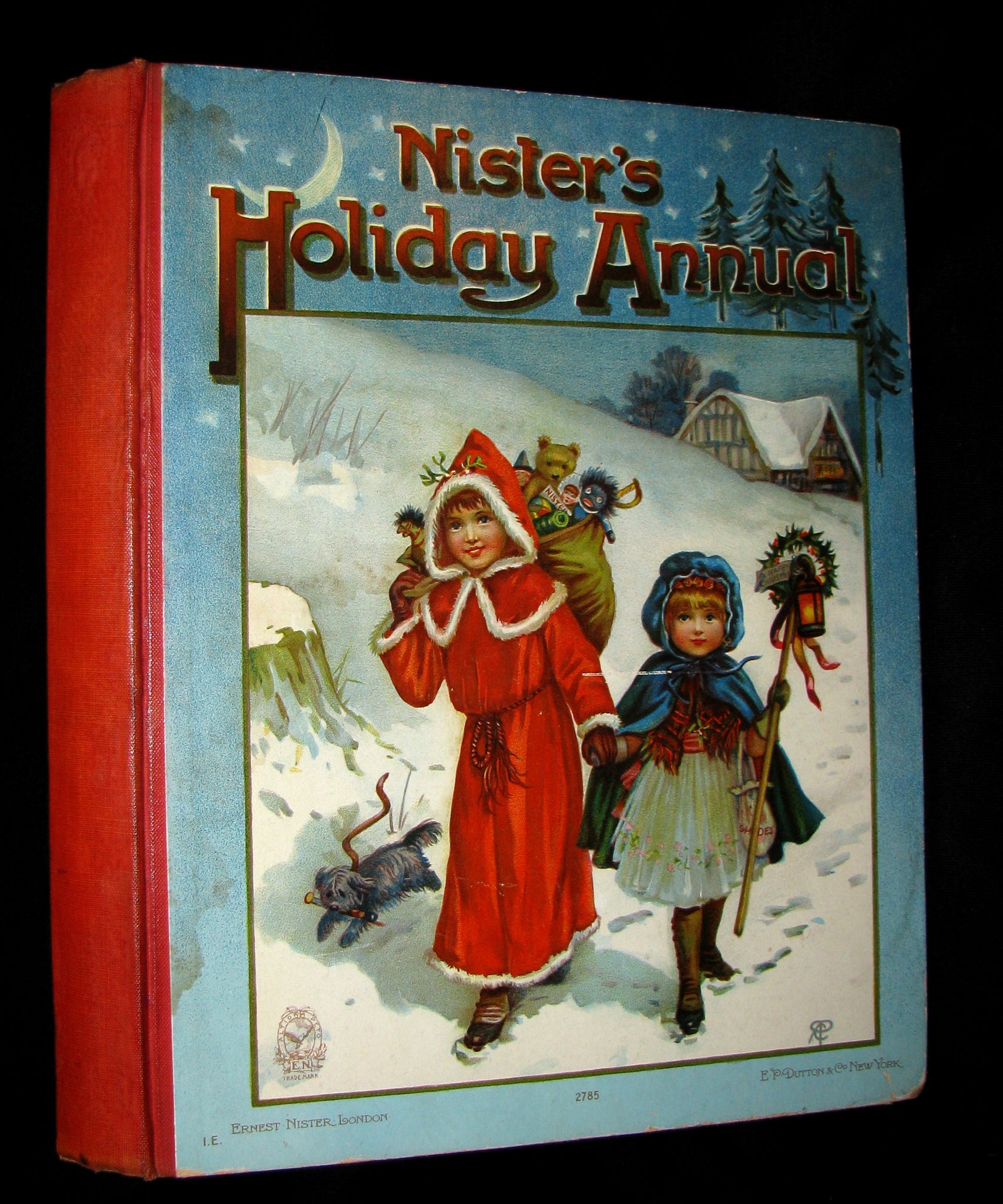 1912 Scarce Illustrated Book - Nister's Holiday Annual, 23rd Year of Publication