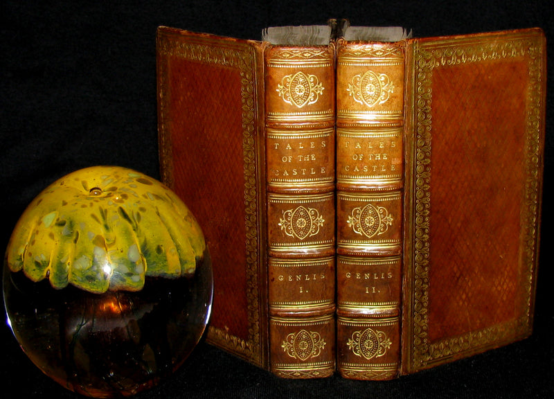 1816 Rare Book set - TALES of the CASTLE by Madame De Genlis