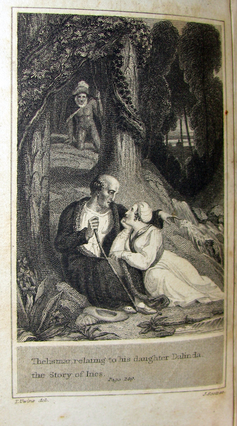 1816 Rare Book set - TALES of the CASTLE by Madame De Genlis