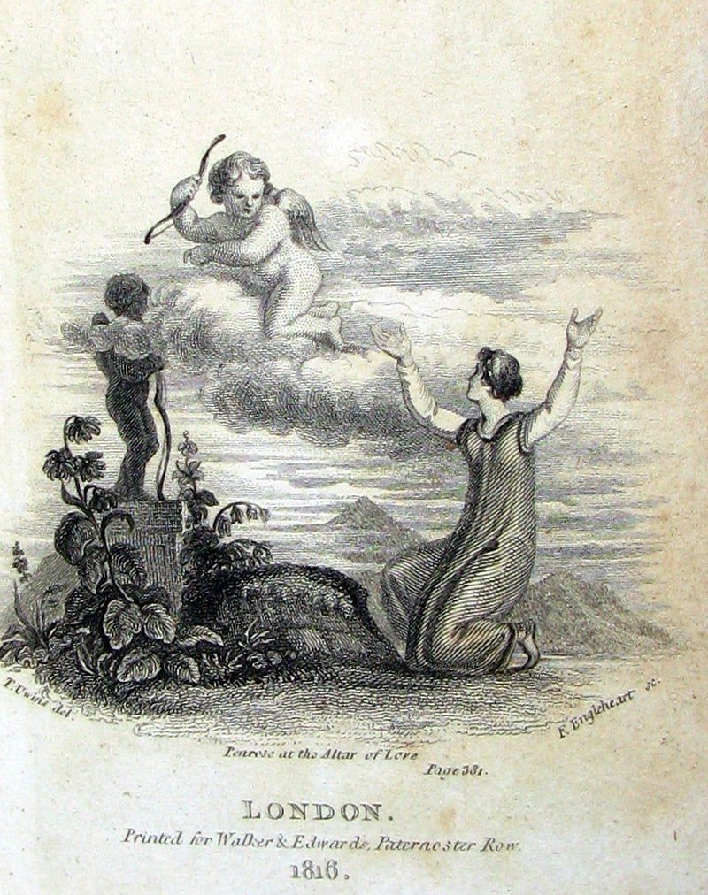 1816 Rare Book set - TALES of the CASTLE by Madame De Genlis