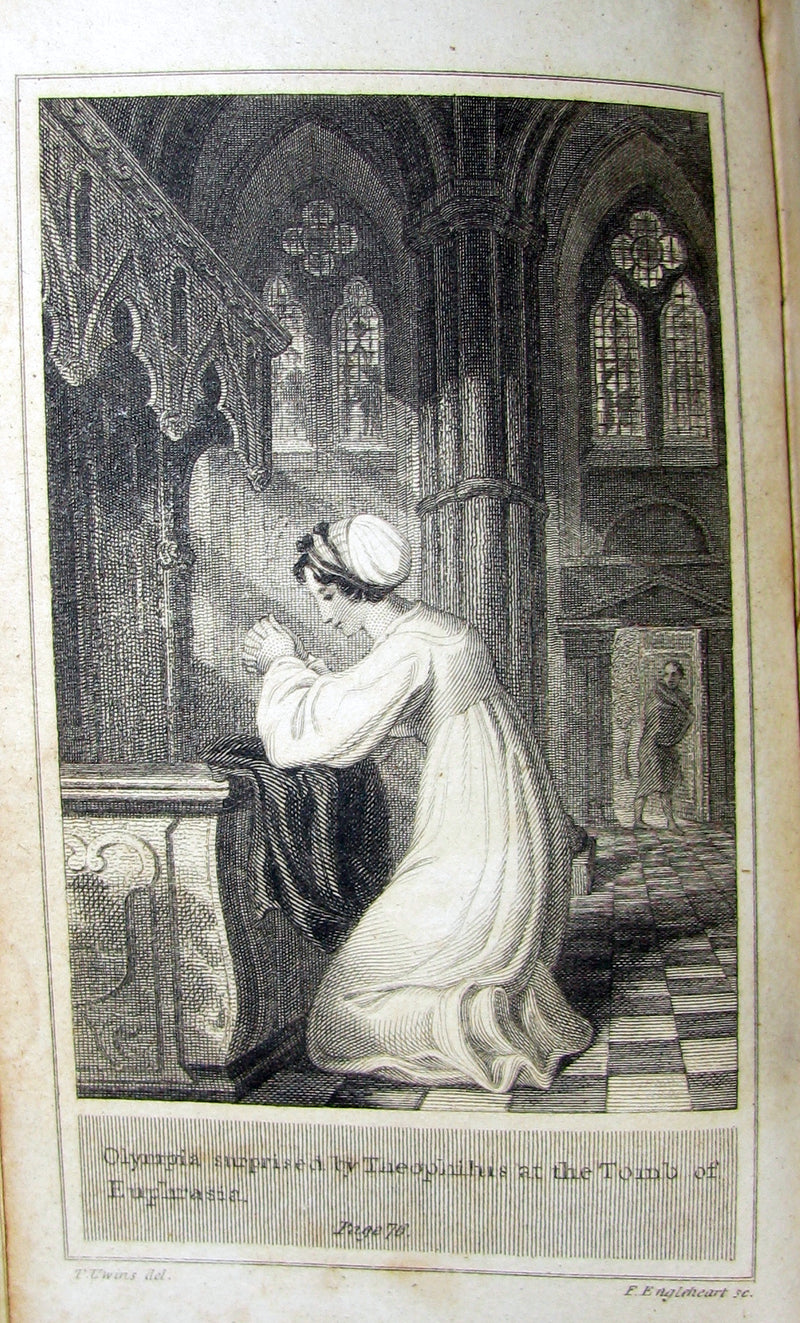 1816 Rare Book set - TALES of the CASTLE by Madame De Genlis