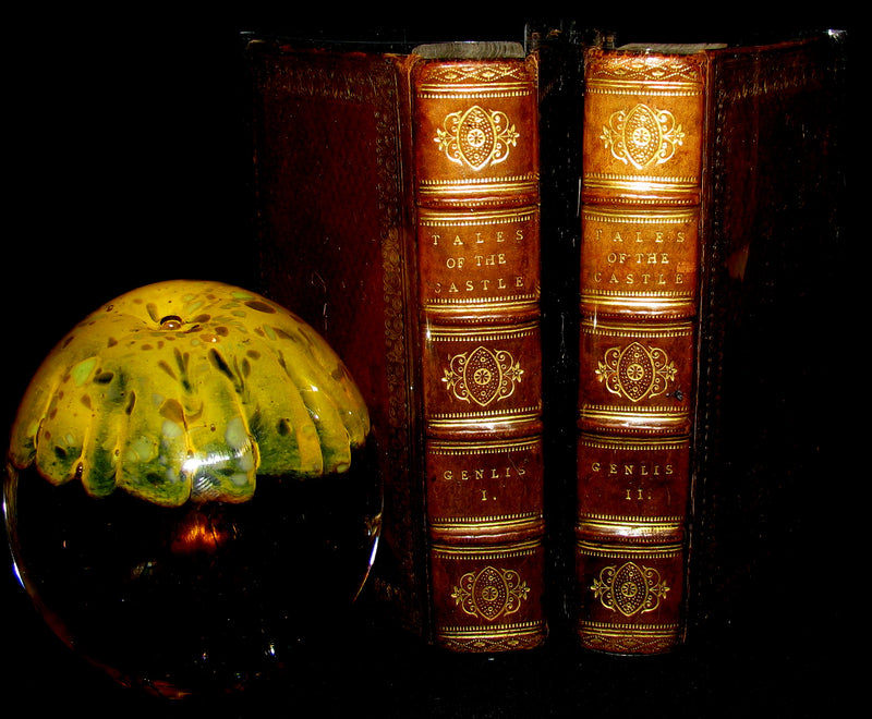 1816 Rare Book set - TALES of the CASTLE by Madame De Genlis