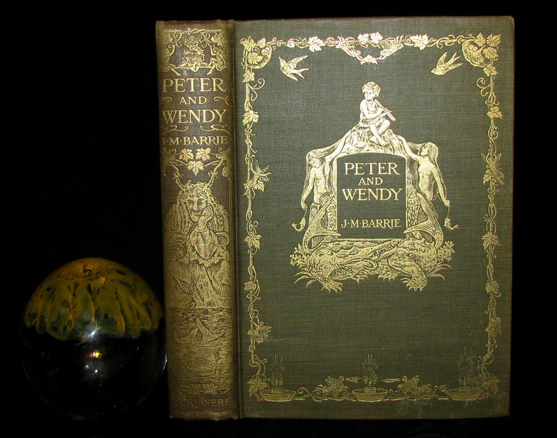 1911 Rare Book  - Peter Pan First Edition - Peter and Wendy by James Matthew Barrie