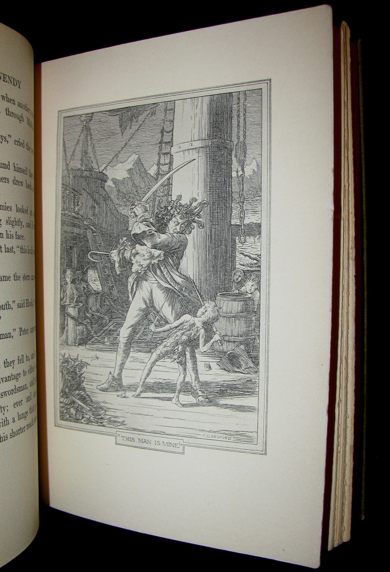 1911 Rare Book  - Peter Pan First Edition - Peter and Wendy by James Matthew Barrie