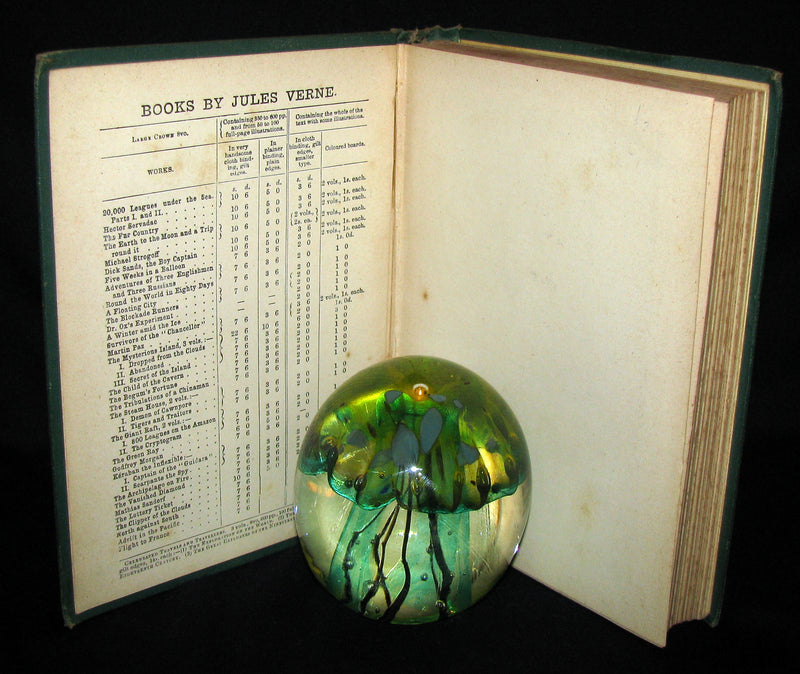 1891 Rare Early Edition - JULES VERNE The Flight to France or The Memoirs of a Dragoon