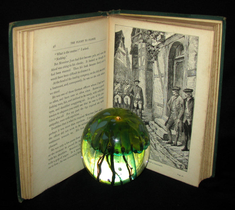 1891 Rare Early Edition - JULES VERNE The Flight to France or The Memoirs of a Dragoon