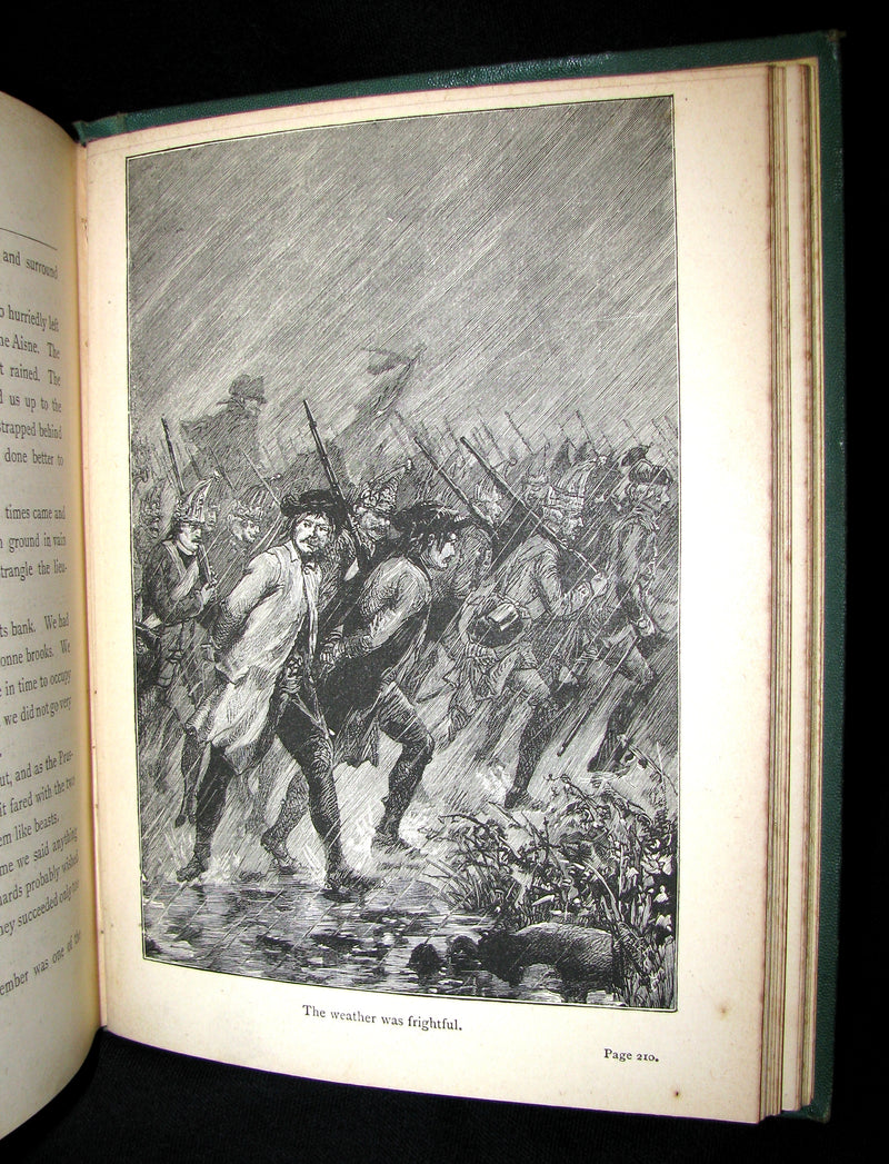 1891 Rare Early Edition - JULES VERNE The Flight to France or The Memoirs of a Dragoon