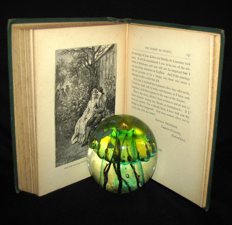 1891 Rare Early Edition - JULES VERNE The Flight to France or The Memoirs of a Dragoon