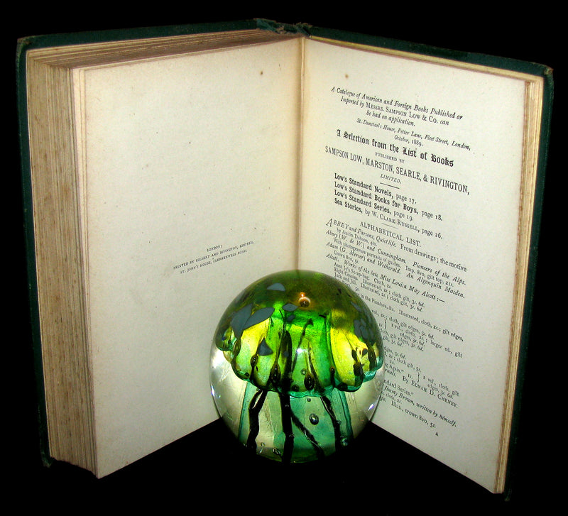 1891 Rare Early Edition - JULES VERNE The Flight to France or The Memoirs of a Dragoon