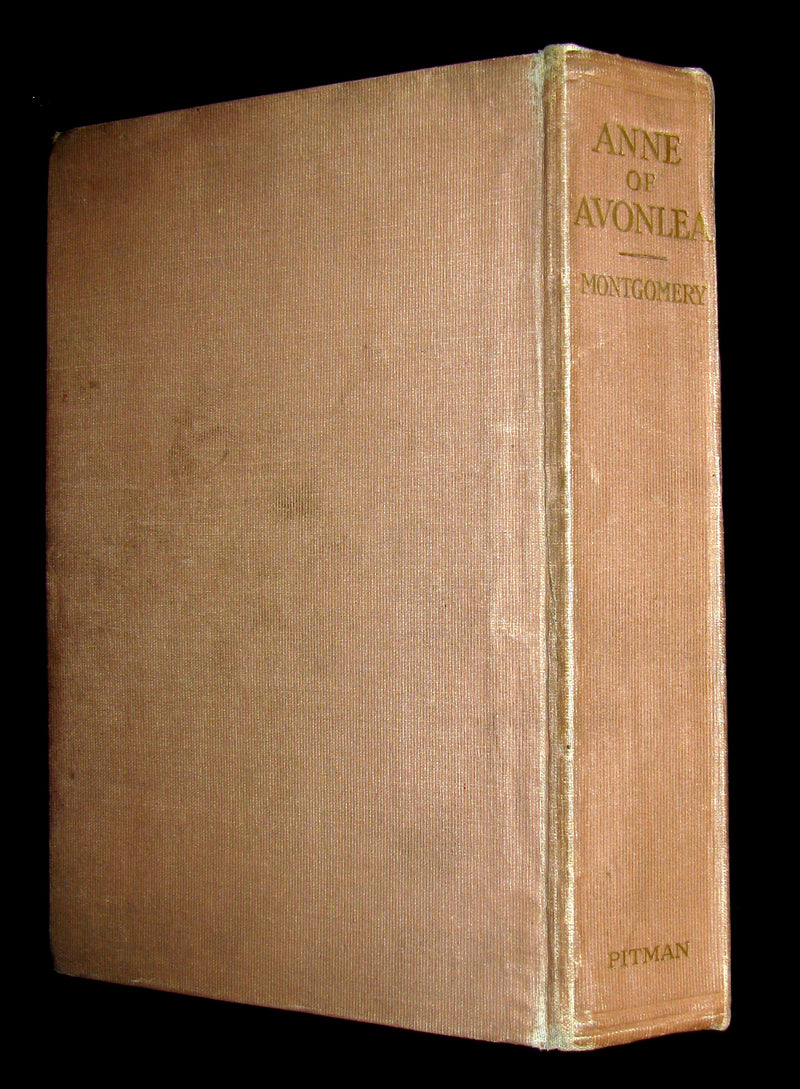 1913 Rare Early Edition - ANNE of AVONLEA By L. M. Montgomery