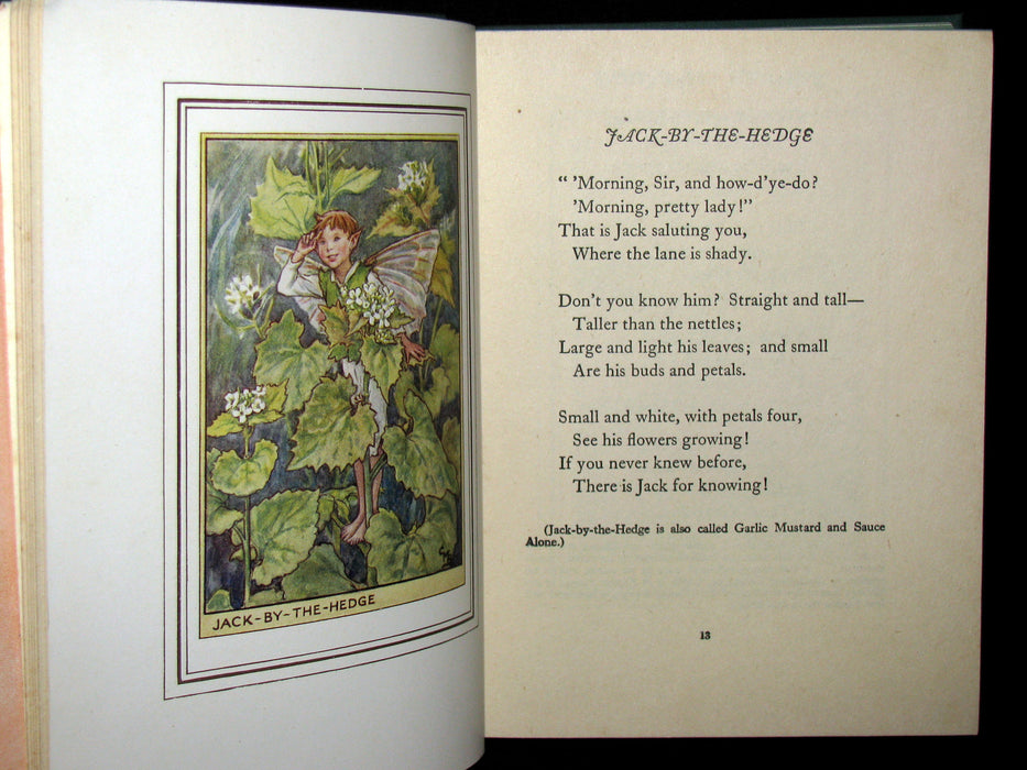 1950 - Cicely Mary Barker - FAIRIES OF THE FLOWERS AND TREES - 1st Edition