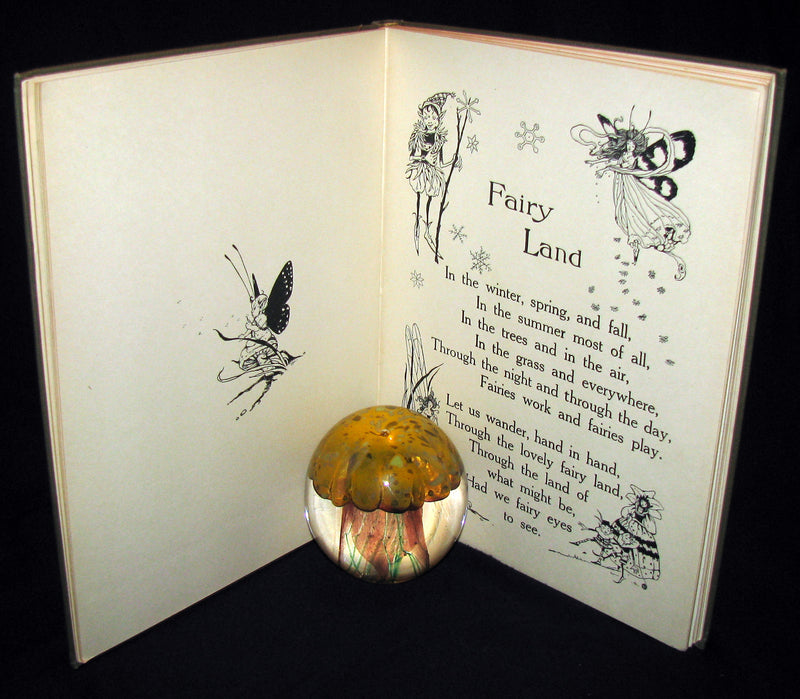 1913 Rare Art Nouveau Book - Fairy Frolics by Enos Benjamin Comstock. First Edition.