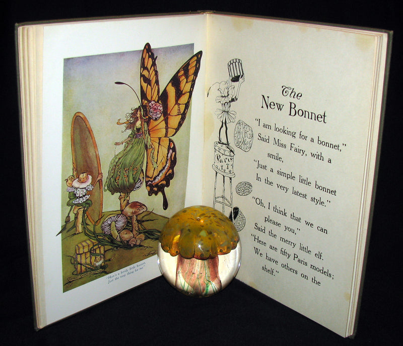 1913 Rare Art Nouveau Book - Fairy Frolics by Enos Benjamin Comstock. First Edition.