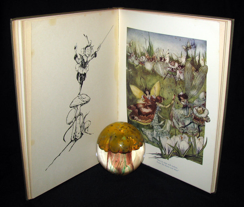 1913 Rare Art Nouveau Book - Fairy Frolics by Enos Benjamin Comstock. First Edition.