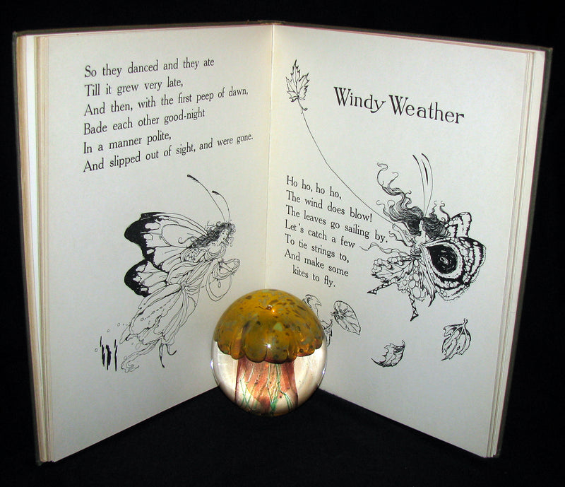 1913 Rare Art Nouveau Book - Fairy Frolics by Enos Benjamin Comstock. First Edition.