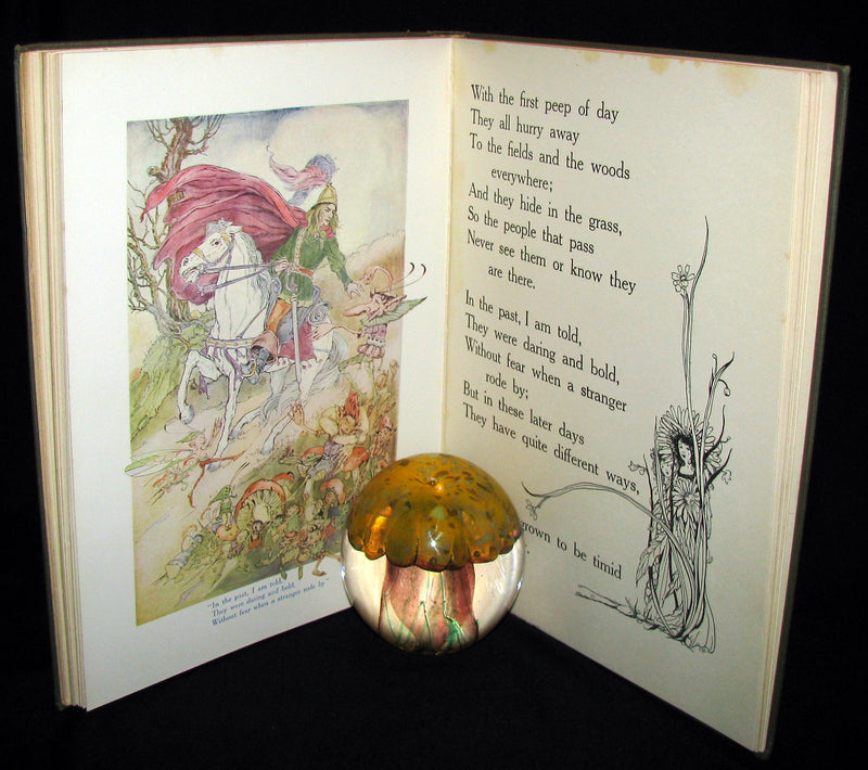 1913 Rare Art Nouveau Book - Fairy Frolics by Enos Benjamin Comstock. First Edition.