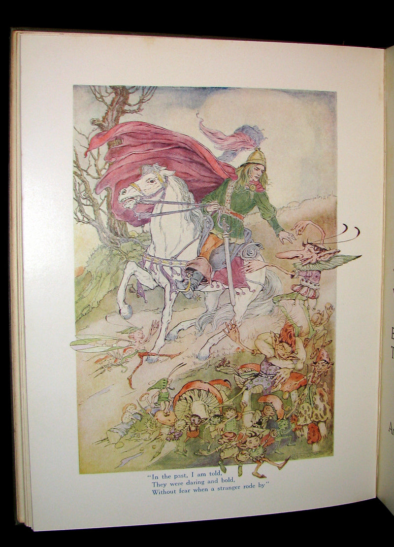 1913 Rare Art Nouveau Book - Fairy Frolics by Enos Benjamin Comstock. First Edition.