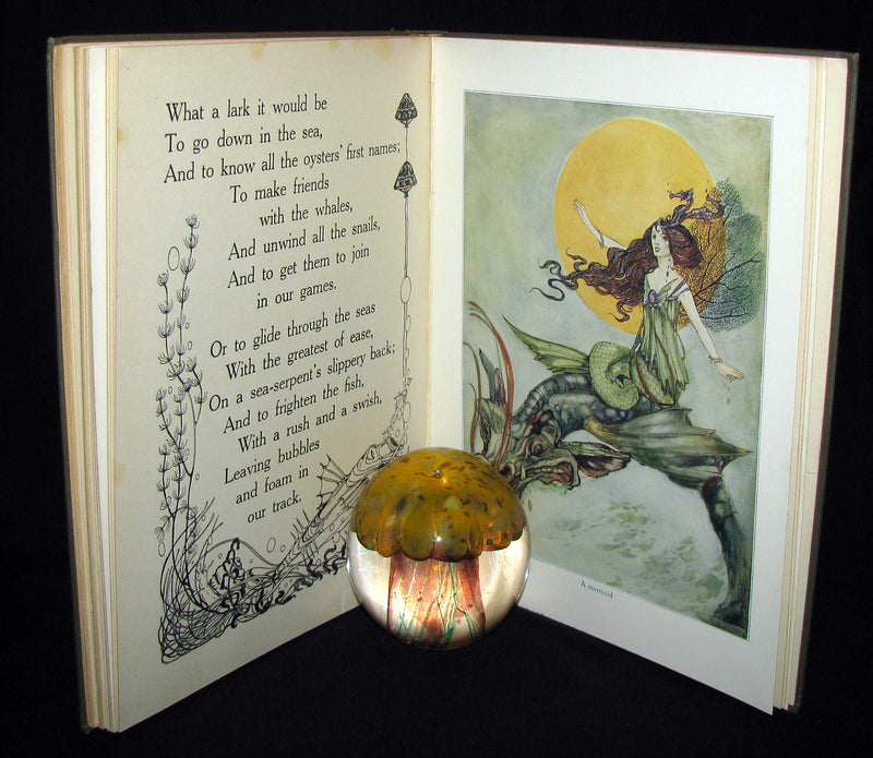 1913 Rare Art Nouveau Book - Fairy Frolics by Enos Benjamin Comstock. First Edition.