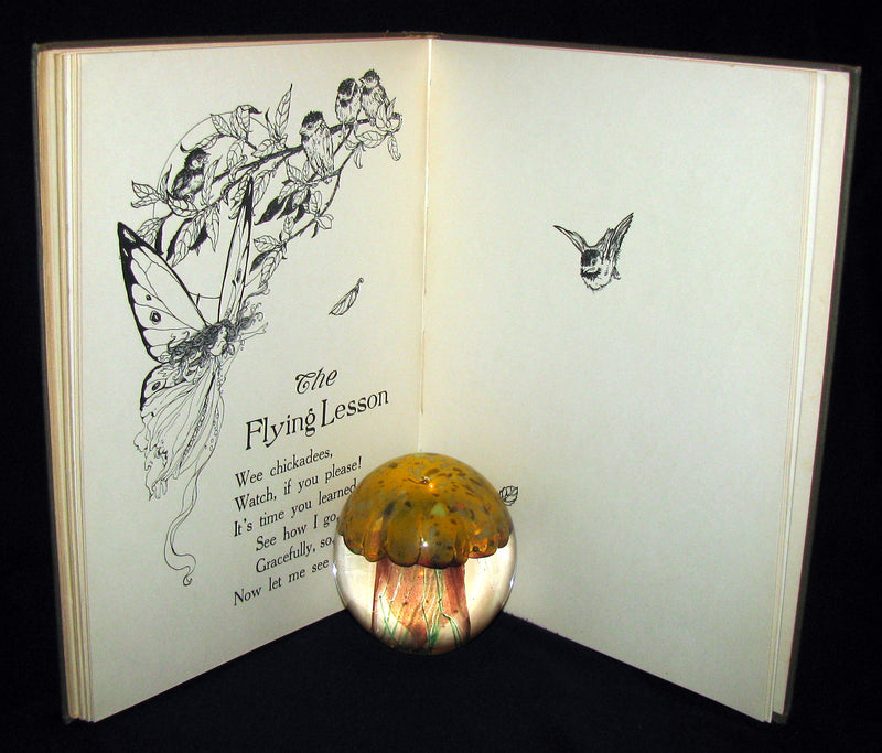 1913 Rare Art Nouveau Book - Fairy Frolics by Enos Benjamin Comstock. First Edition.