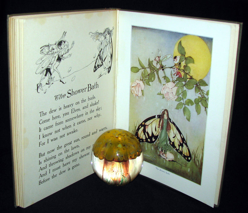 1913 Rare Art Nouveau Book - Fairy Frolics by Enos Benjamin Comstock. First Edition.