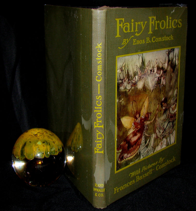 1913 Rare Art Nouveau Book - Fairy Frolics by Enos Benjamin Comstock. First Edition.