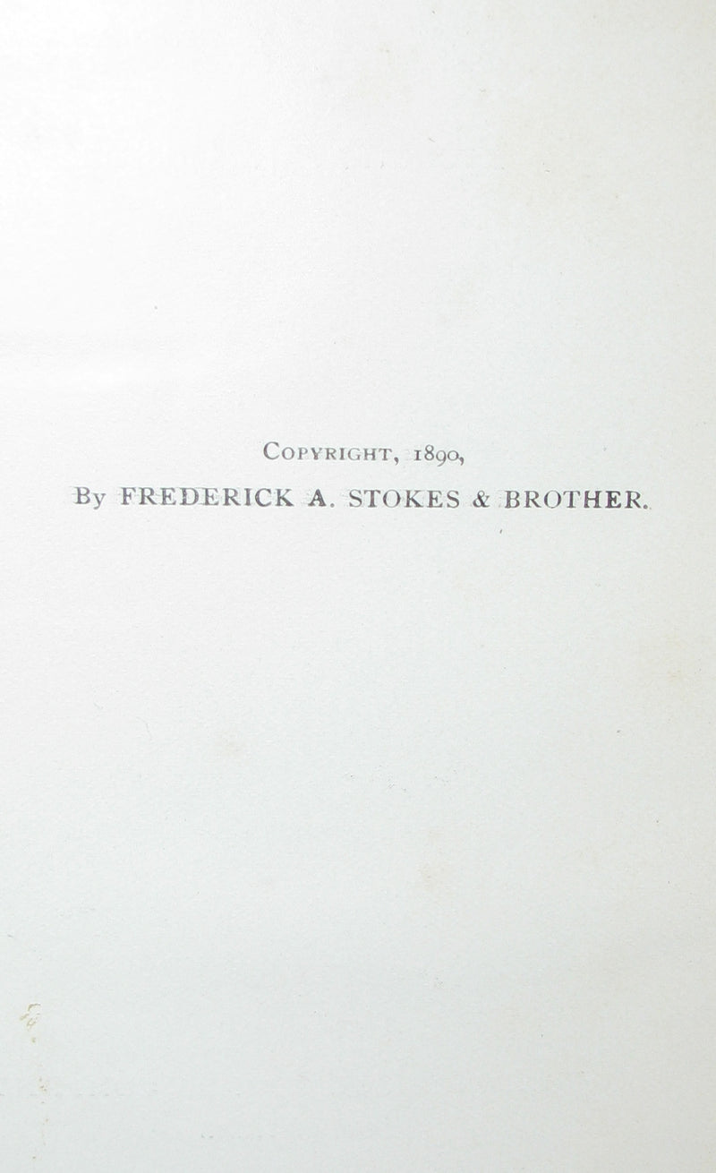 1890 Rare Victorian Book - FAUST by Goethe, Illustrated by Frederick J. Boston.