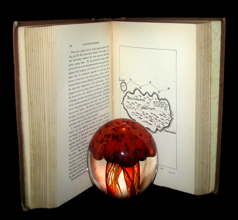 1896 Rare Victorian Book - Gulliver's Travels Into Several Remote Nations of the World