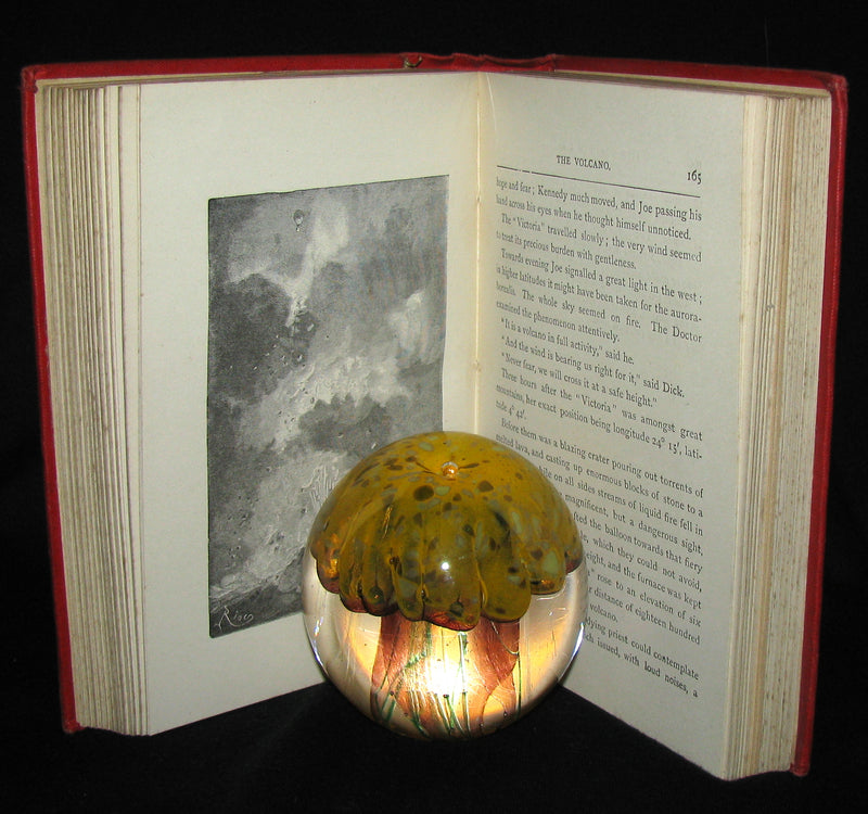1899 Rare Victorian Book - JULES VERNE Five Weeks in a Balloon.
