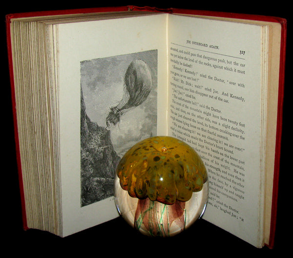 1899 Rare Victorian Book - JULES VERNE Five Weeks in a Balloon.