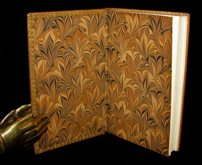 1835 Gothic Book - EDGAR HUNTLY OR THE SLEEP WALKER. Fine binding by Zaehnsdorf.