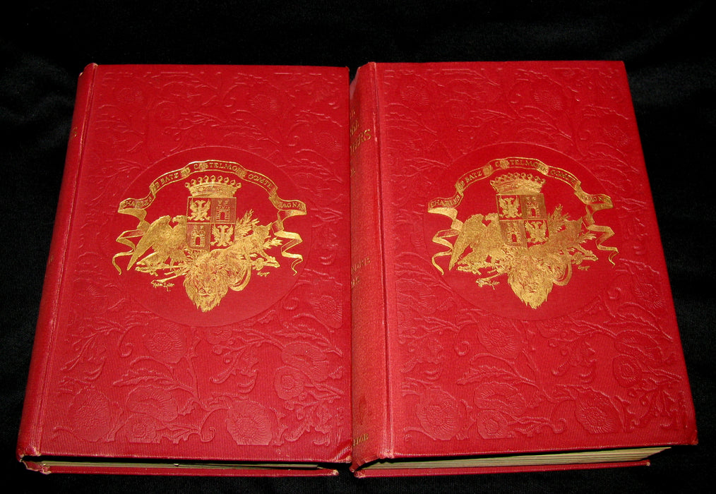 1895 Rare Book set - The Three Musketeers by Alexandre Dumas