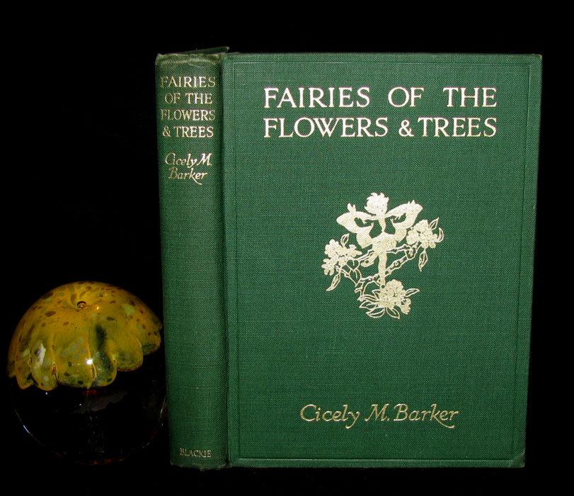 1950 Cicely Mary Barker First Edition - FAIRIES OF THE FLOWERS AND TREES