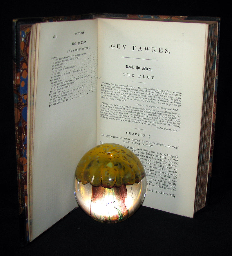 1840's Rare Book - Guy Fawkes, or the Gunpowder Treason illustrated by CRUIKSHANK