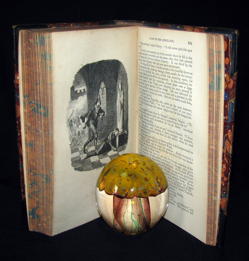 1840's Rare Book - Guy Fawkes, or the Gunpowder Treason illustrated by CRUIKSHANK