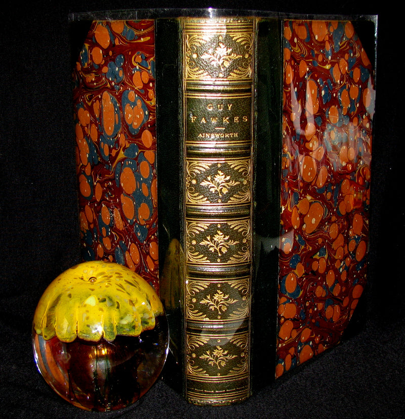 1840's Rare Book - Guy Fawkes, or the Gunpowder Treason illustrated by CRUIKSHANK