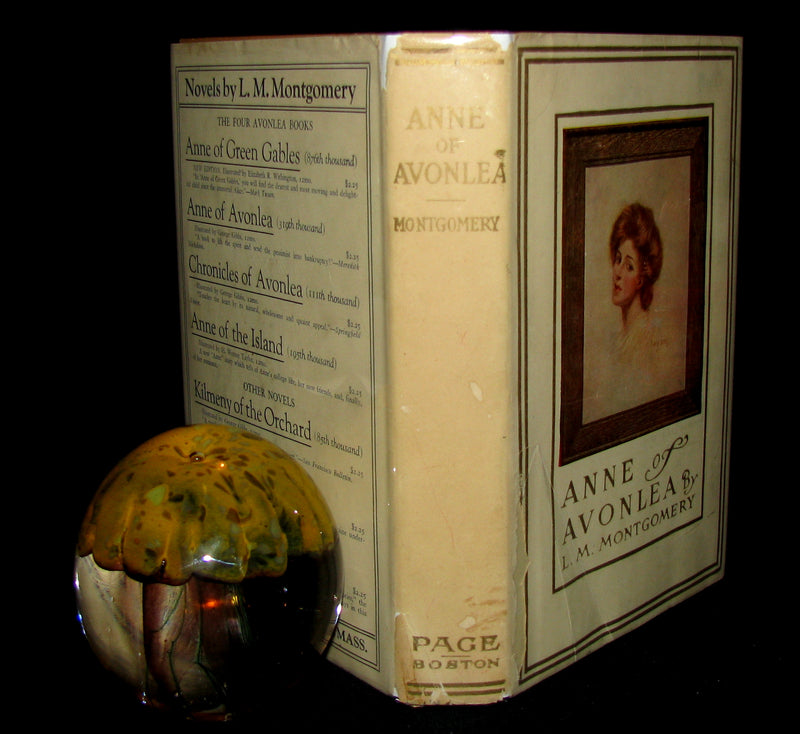 1946 Rare Edition with Dustjacket- ANNE of AVONLEA By L. M. Montgomery