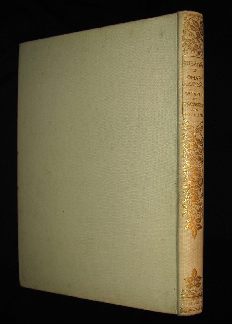 1910 First Edition - Rubaiyat of Omar Khayyam Illuminated by Sangorski and Sutcliffe.