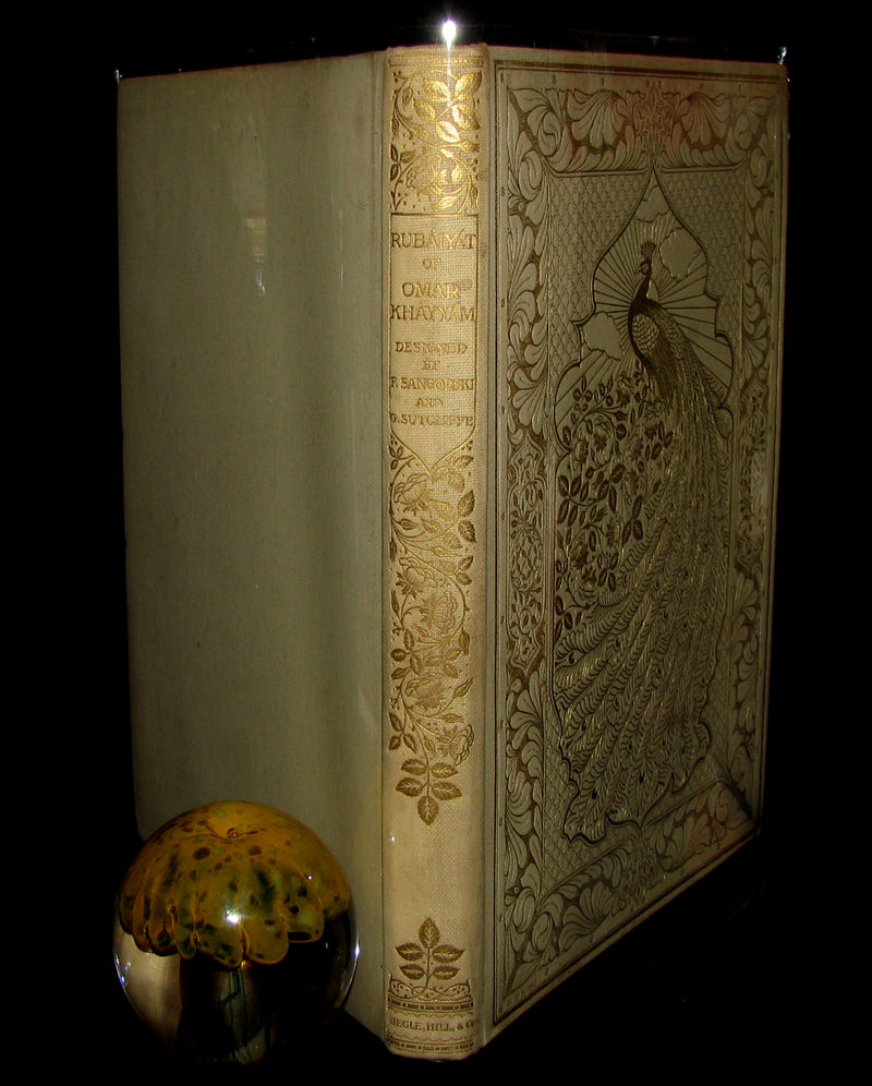 1910 First Edition - Rubaiyat of Omar Khayyam Illuminated by Sangorski and Sutcliffe.