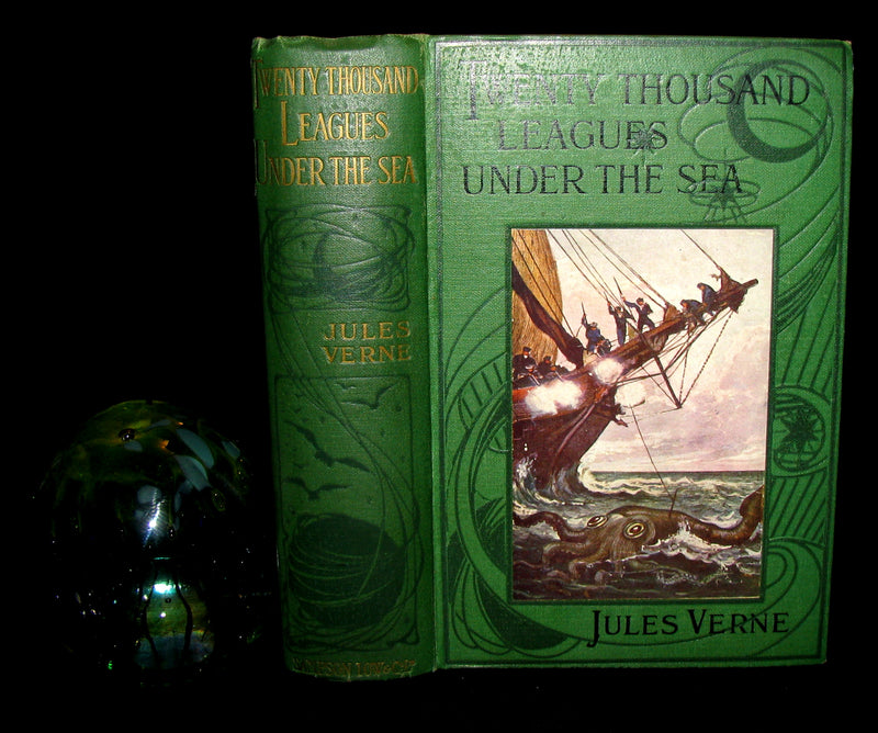 1900 Rare Book - Twenty Thousand Leagues Under the Sea by Jules Verne