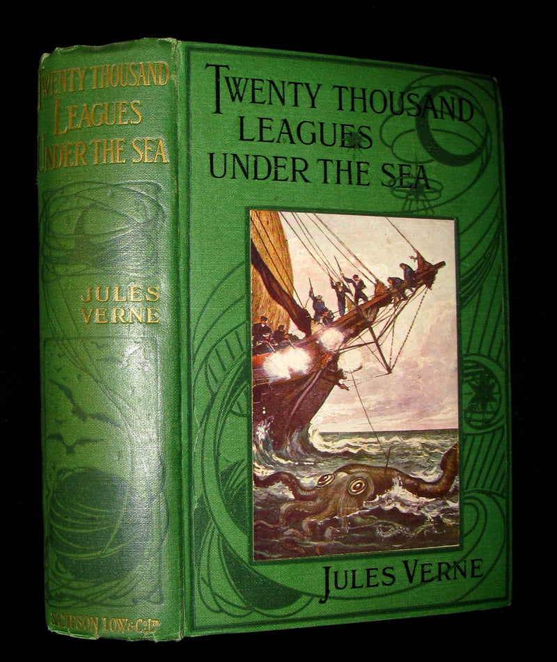1900 Rare Book - Twenty Thousand Leagues Under the Sea by Jules Verne