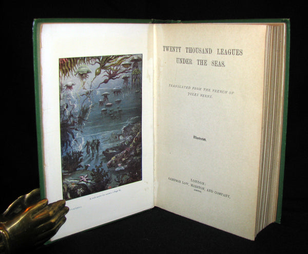1900 Rare Book - Twenty Thousand Leagues Under the Sea by Jules Verne