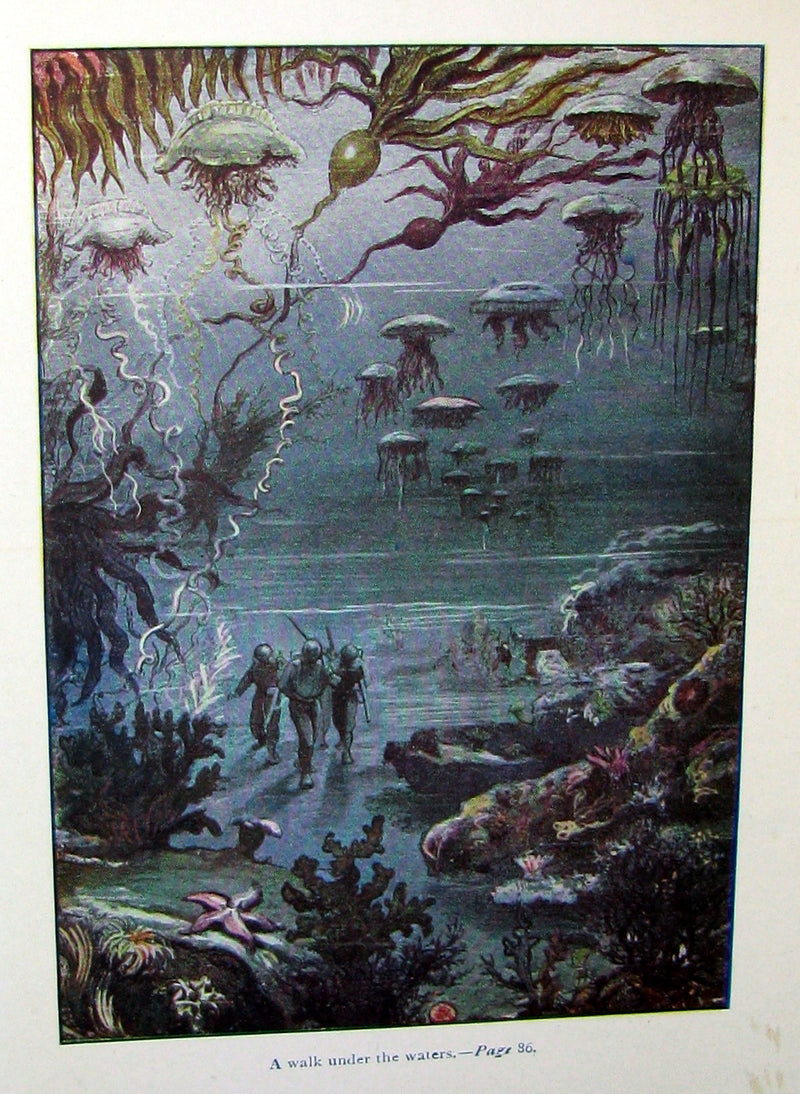 1900 Rare Book - Twenty Thousand Leagues Under the Sea by Jules Verne