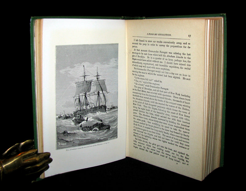 1900 Rare Book - Twenty Thousand Leagues Under the Sea by Jules Verne
