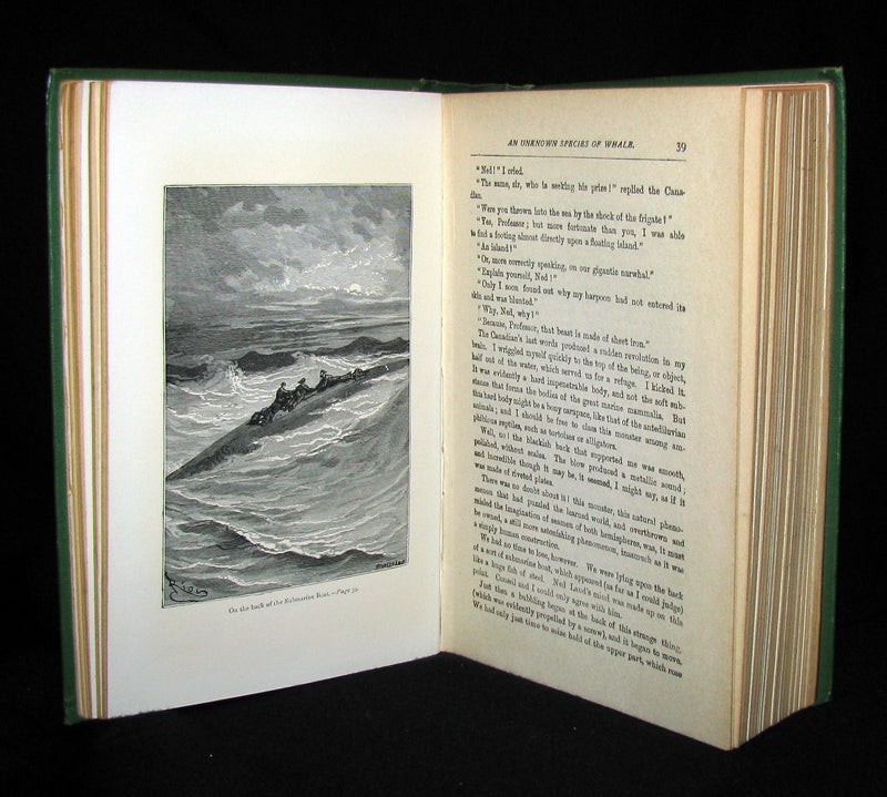 1900 Rare Book - Twenty Thousand Leagues Under the Sea by Jules Verne