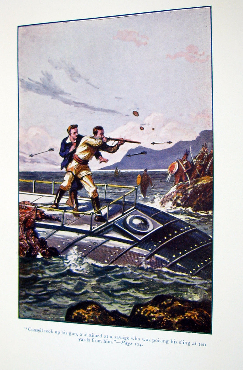 1900 Rare Book - Twenty Thousand Leagues Under the Sea by Jules Verne