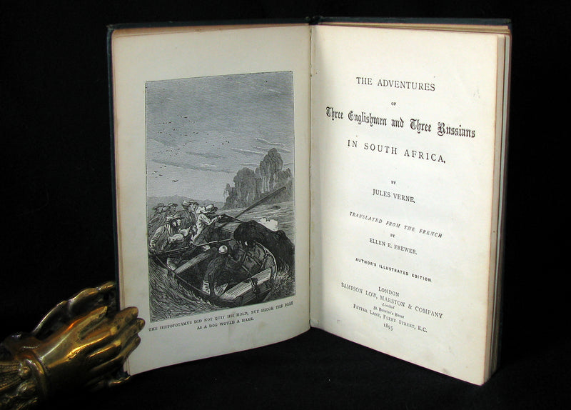 1895 - Adventures of Three Englishmen and Three Russians in South Africa by Jules Verne